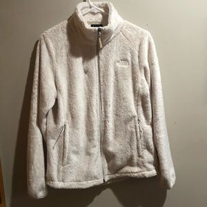 North Face fuzzy zip up